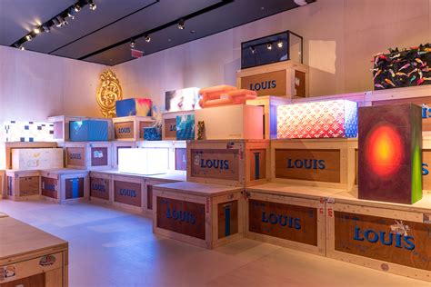 louis vuitton nyc exhibit|Louis Vuitton 200 trunks visionaries.